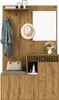Sweiko Garderobenset, Kompaktgarderobe, Flurgarderobe mit Produktbild-Vorschau 1