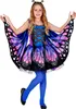 A young girl wearing a butterfly costume. Produktbild-Vorschau