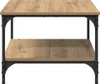 vidaXL Couchtisch Artisan-Eiche 55 x 55 x 40 cm Produktbild-Vorschau 6