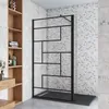 A modern bathroom with a walk-in shower. Produktbild-Vorschau