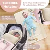 KIDIZ® Babyfußsack Baby Fußsack Winterfußsack Babyschale Produktbild-Vorschau 6