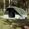 vidaXL Tenda familiare a tunnel 7 persone Verde Anteprima dell’immagine prodotto 3