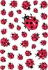 HERMA Sticker DECOR "Marienkäfer" 3 Blatt à 37 Sticker Produktbild-Vorschau 3