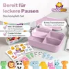 Pausenhero Brotdose Kinder mit Fächern [Obstgabeln + Produktbild-Vorschau 7