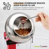 Snack Coater für KitchenAid Tilt-Head Stand Mixer, 0,9-1,3 kg, Edelstahl Anteprima dell’immagine prodotto