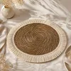 Deko Untersetzer Boho Rund mit Fransen 25cm 8 Stück Produktbild-Vorschau 7