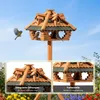 Toboli krmítko pro ptáky 115 cm se stojanem, dřevěná ptačí Náhled obrázku produktu 8