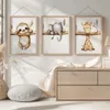 3-teilige Poster Set, A4 & A3, Safaritiere, Wanddekoration Produktbild-Vorschau 6