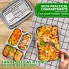 Scatola per il pranzo sostenibile in acciaio inox da 2000 Anteprima dell’immagine prodotto 7
