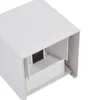 Lindby LED-Außenwandleuchte Nivar, eckig, weiß, 10 cm, IP54 Produktbild-Vorschau 6