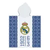 Real Madrid Kinder Kapuzen Bade-Poncho 60x120 cm Fußball Produktbild-Vorschau 5