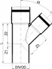 Poloplast POLO-KAL XS, Abzweig, DN 50/40/45, 1 Stk. Produktbild-Vorschau 2