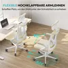 Yaheetech Bürostuhl ergonomisch, Schreibtischstuhl mit Produktbild-Vorschau 5