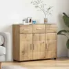vidaXL Komoda FLORIN, 88,5 x 30,5 x 73 cm, Imitácia dreva Náhľad obrázku produktu 2
