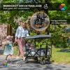 Miweba Bollerwagen MB-20 faltbar | Transportwagen mit Dach Produktbild-Vorschau 5