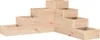 vidaXL Pflanzentreppe 4 Stufen 80,5x79x36 cm Massivholz Produktbild-Vorschau 1