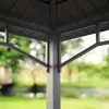 Gartenpavillon 3x3 m Stahldach Hardtop, ohne Seitenteile, Produktbild-Vorschau 11