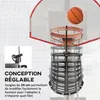 SPORTNOW Retour de ballon de basket-ball, système de renvoi Voir les images du produit 4