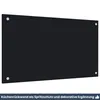 DELUKE® Küchenrückwand Glas - 70x40cm Schwarz | Produktbild-Vorschau 6