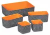 Relaxdays Schubladen Organizer Filz, 5-teiliges Produktbild-Vorschau 9