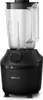 A black Philips blender with a clear glass jar is displayed against a white background. Anteprima dell’immagine prodotto