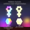 RGBIC Hexagon Wandlampe 10er Set, LED Gaming Wandlicht mit Produktbild-Vorschau 10
