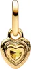 Herz Mini-Charm-Anhänger ME, IP Gold, Zirkonia von PANDORA Produktbild-Vorschau 5
