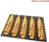 Baguette Backblech, Antihaft-Silikon-wiederverwendbare Produktbild-Vorschau 4