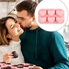 3 Stück Silikon Backform, 3D Herzform Schokolade Bar Produktbild-Vorschau 6