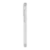 Side view of a transparent phone case. Voir les images du produit