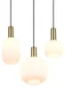 Trio - Hängelampe DIVA - Gold - 30x30x150 cm Produktbild-Vorschau 5