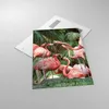 Bilder auf glas - Einteilig - Palmen Herde Flamingos - Produktbild-Vorschau 2