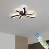 LED Deckenleuchte XW062-3Black 60cm  mit Fernbedienung Produktbild-Vorschau 6