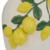 Atmosphera Blumenvase Zitronen - gelb - Keramik - D20 x H33 Produktbild-Vorschau 4