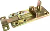 BKshop | Türriegel - 100x40 mm - Gelb Verzinkt - Für Türen Produktbild-Vorschau 1