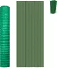 A roll of green plastic mesh fencing and a bundle of green stakes. Produktbild-Vorschau