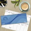 Tischkalender quer Professional Colourlux 2027 blau Produktbild-Vorschau 3
