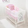 Timmi 19Tlg. Babybett Kinderbett und Bettwäsche komplett Produktbild-Vorschau 2