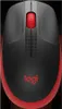 Logitech M190 Maus kabellos schwarz, rot Produktbild-Vorschau 25