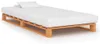vidaXL Palettenbett Braun Massivholz Kiefer 100×200 cm Produktbild-Vorschau 7