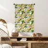 MuchoWow® Wandteppich Wandbehang Pfingstrose - Gelb - Produktbild-Vorschau 6
