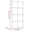Drzwi wewnętrzne Living Store białe 93x201,5 cm szkło Podgląd zdjęcia produktu 8