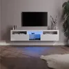 Klarstein TV Board Weiss, Wohnzimmer Möbel für TV, 150 cm Produktbild-Vorschau 1