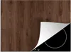 KitchenYeah© Herdabdeckplatte Braun - Muster - Holz , Produktbild-Vorschau 1