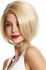 WIG ME UP Perücke kurz Bob Scheitel Goldblond Platinblond Produktbild-Vorschau 2
