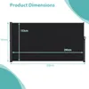 A diagram showing the dimensions of a retractable side awning. Podgląd zdjęcia produktu