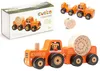 CUBIKA Traktor mit Anhängerkupplung - Holzpuzzle mit Magnet Produktbild-Vorschau 10