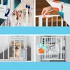 KIDIZ® Absperrgitter zum Klemmen mit Katzenklappe, Produktbild-Vorschau 13