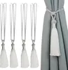 Embrasse pour rideaux cordon gland avec franges set 4 Voir les images du produit 1