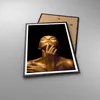 Gerahmtes Poster - Schwarzer Rahmen - Gold Frau Stück - Produktbild-Vorschau 3